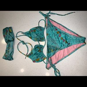 Emilio Pucci Bikini Set with Headband